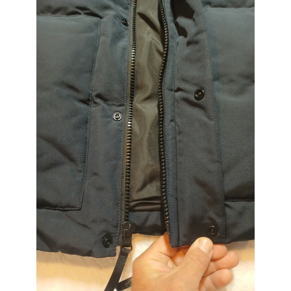 Men's Levi's Quilted Hooded Puffer Jacket Navy Size Extra Large XL $225 NWT